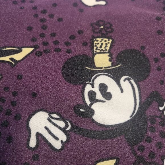 LuLaRoe Purple Minnie Mouse Leggings - Picture 3 of 5